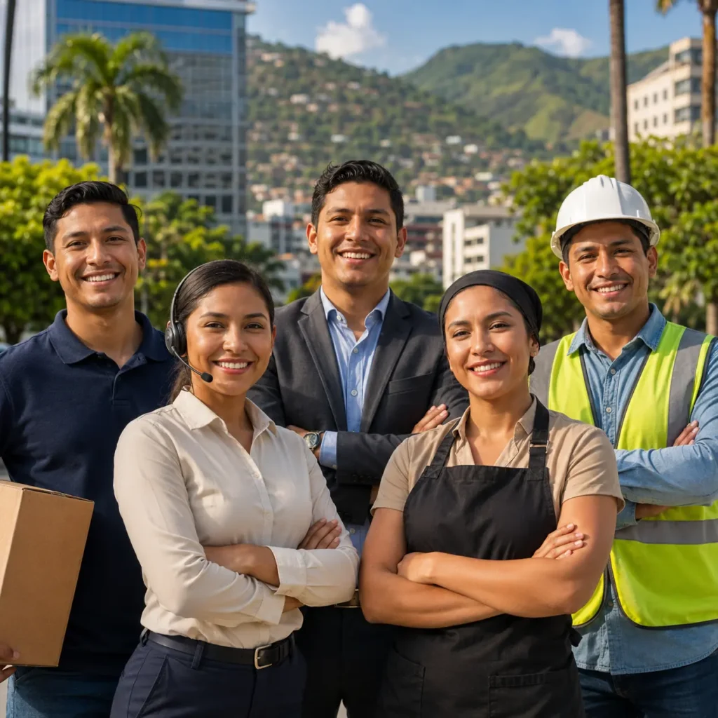 Personas buscando empleo en Honduras